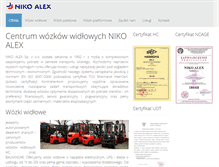 Tablet Screenshot of nikoalex.pl